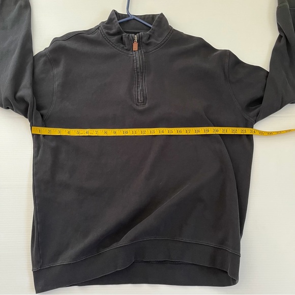 Jack Nicklaus Sportswear 1/4 Zip Long Sleeve Black Sweater Size XXL - Picture 5 of 6